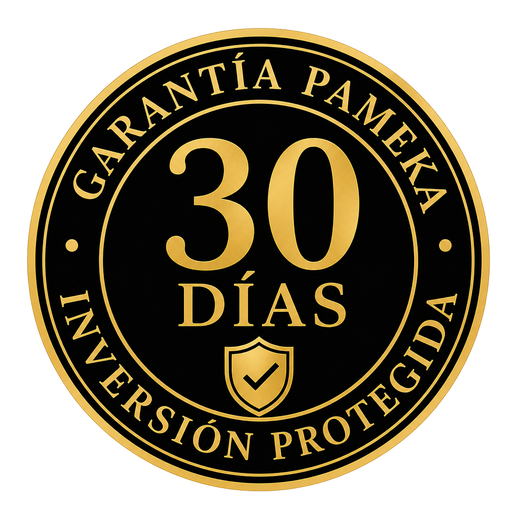 PAMEKA Guarantee · 30 days · protected investment